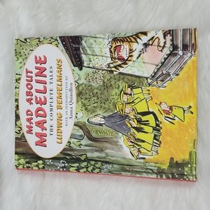Vintage 1993  Mad About Madeline book Anna Quindlen hard cover